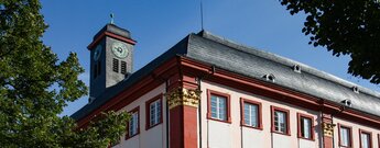 Uhrtürmchen an der Alten Universität in Heidelberg