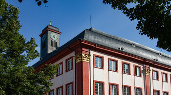 Uhrtürmchen an der Alten Universität in Heidelberg