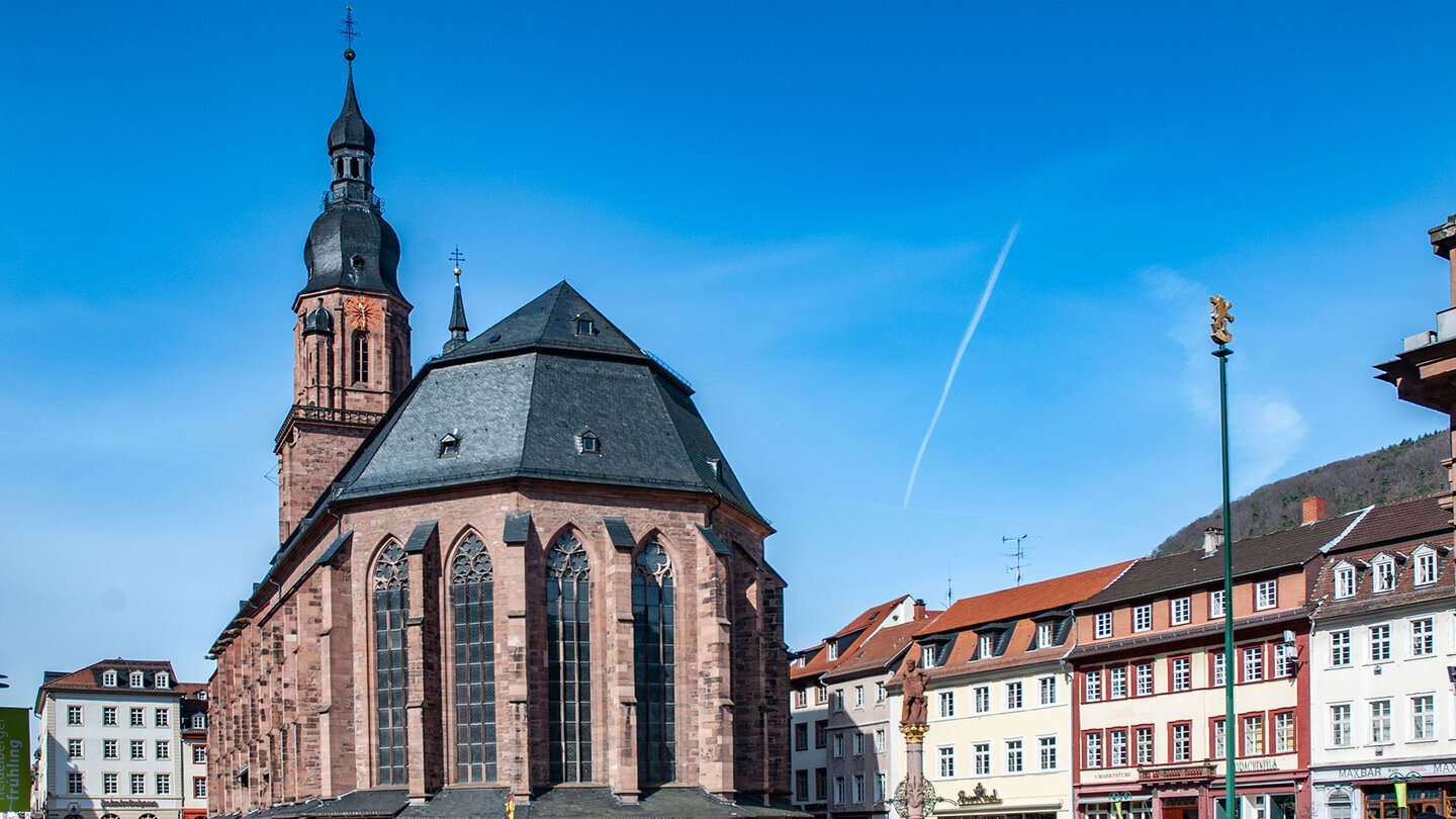 die Heiliggeistkirche in der Heidelberger Altstadt Heiliggeistkirche in der Heidelberger Altstadt