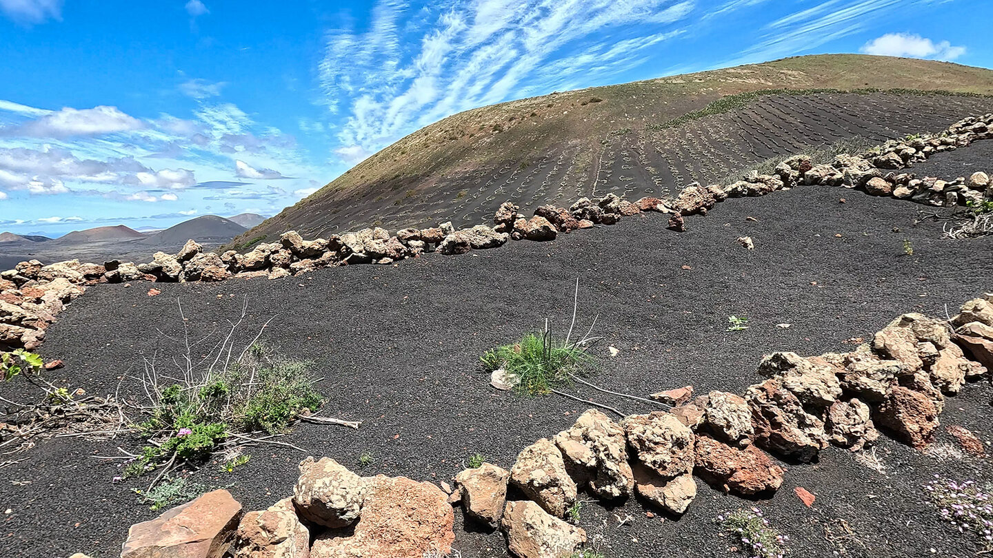 Wanderweg entlang der Caldera de Gaida