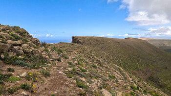 Wanderweg am Famara-Riff