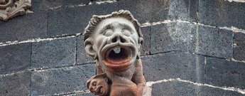 ein Wasserspeier an der Iglesia Nuestra Señora de la Concepción in La Orotava