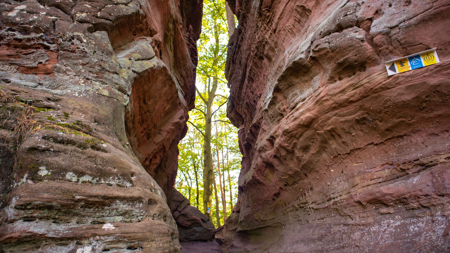 Felsenpforte am Dahner Felsenpfad