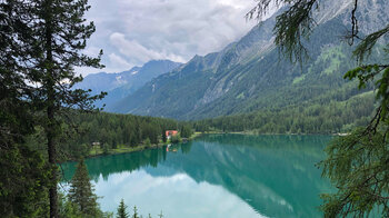 Blick über den Antholzer See