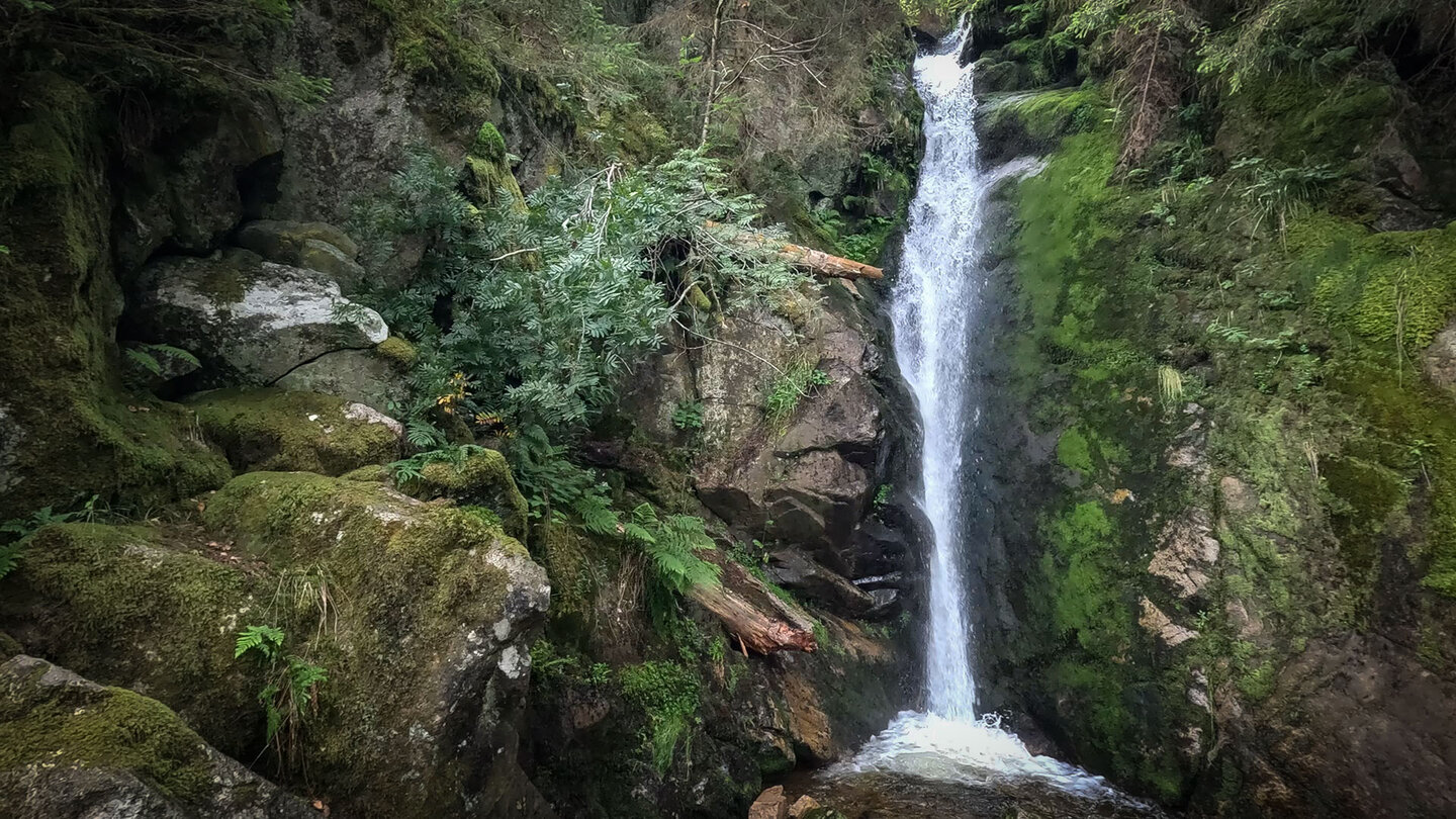 Wasserfall Cascade du Rudlin in den Vogesen