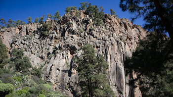 das Risco del Muerto ist auch ein beliebtes Klettergebiet