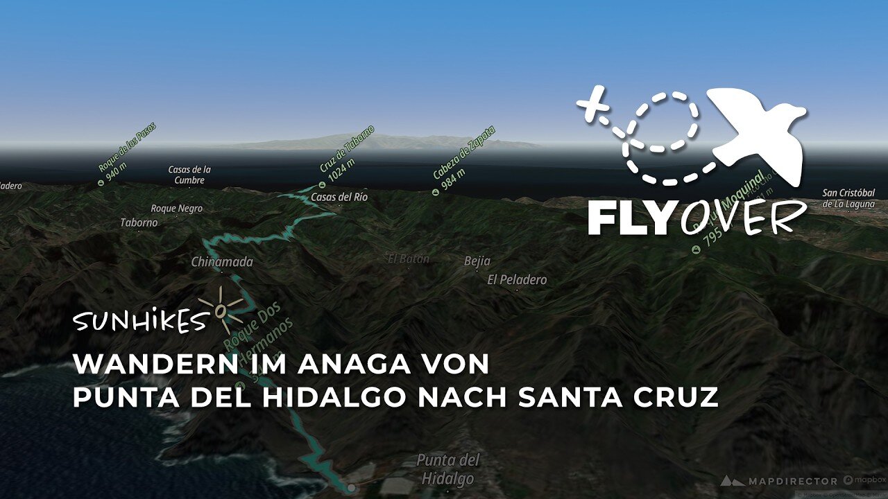 Von Ozeanriesen zu Lorbeerwäldern: Inselquerung im 3D-Flyover Video