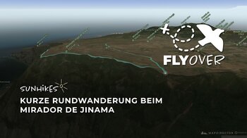 Spektakuläre Aussichten am Risco de Tibataje: Die Jinama-Runde im 3D-Flyover