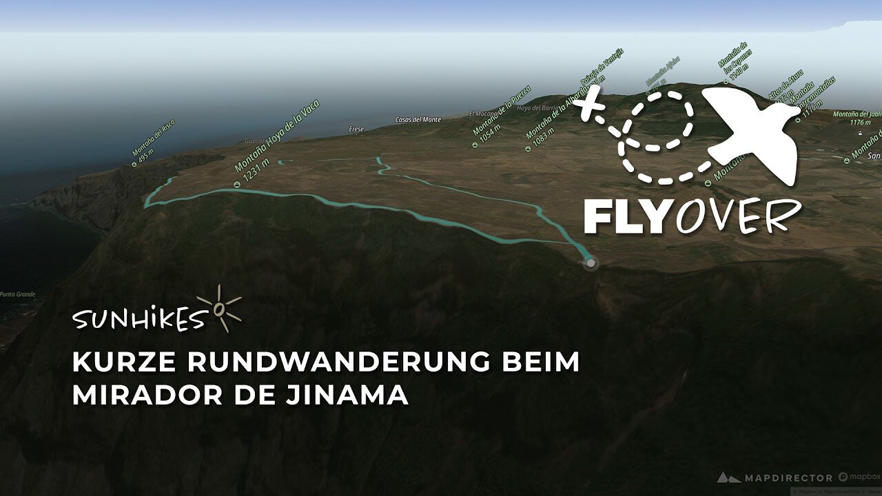 Spektakuläre Aussichten am Risco de Tibataje: Die Jinama-Runde im 3D-Flyover
