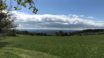 Panorama an der Thüringer Hütte