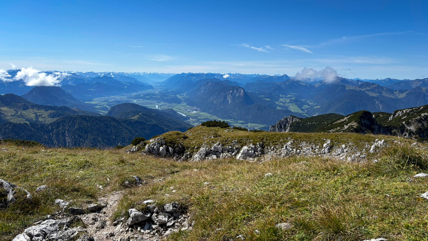 Panoramablick auf das Inntal