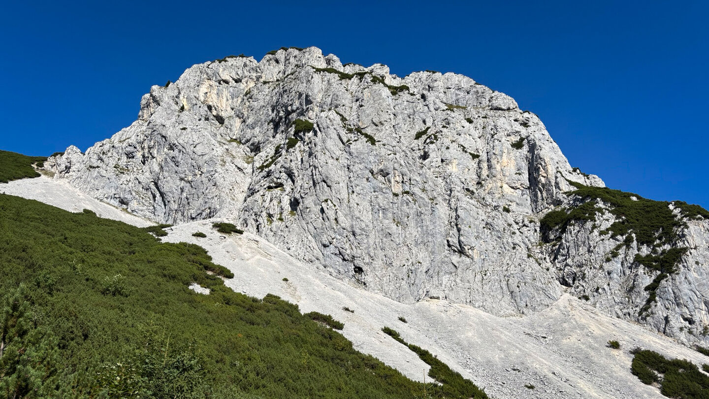 Steilwand des Hinteren Kesselschneids
