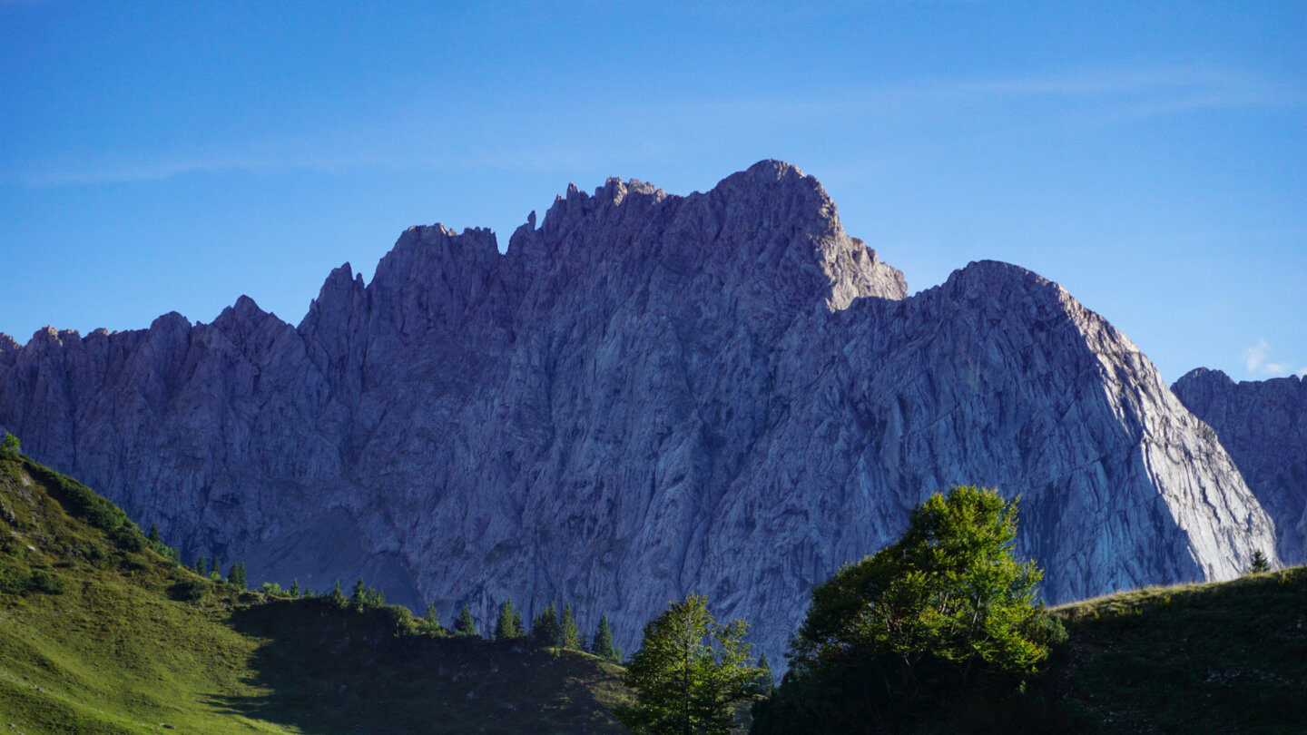 Felsflanken des Wilden Kaisers