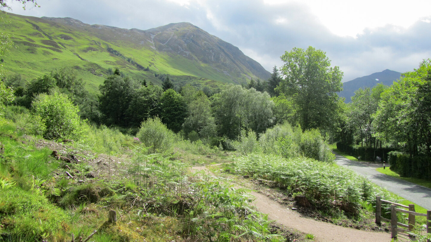 West Highland Way Etappe 7: Kingshouse nach Kinglochleven West Highland Way Etappe 7