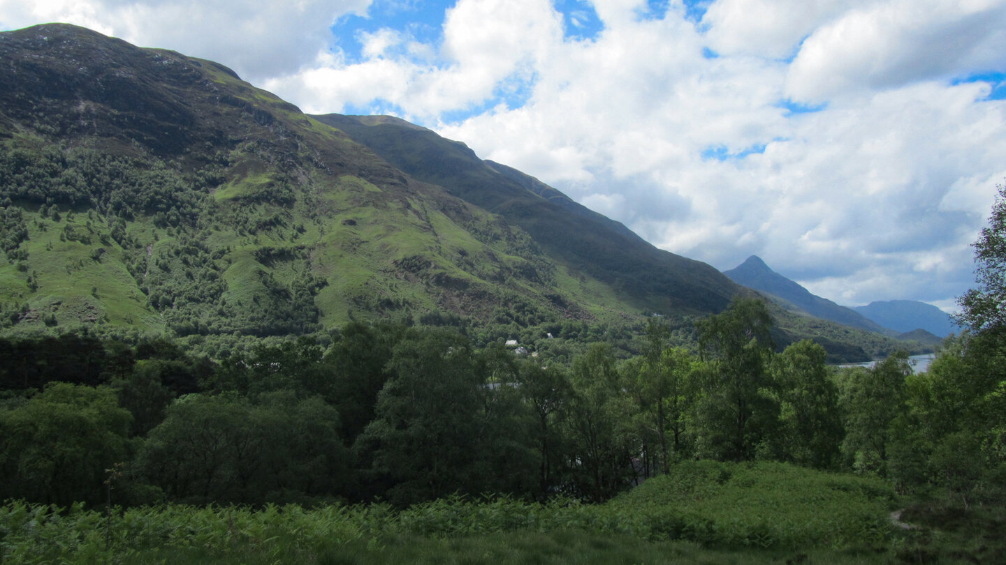Bergpanorama am West Highland Way Panorama am West Highland Way