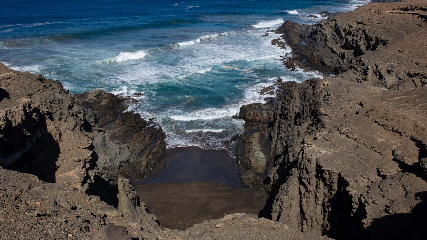 Gezeitenbucht bei Aguas Verdes auf Fuerteventura