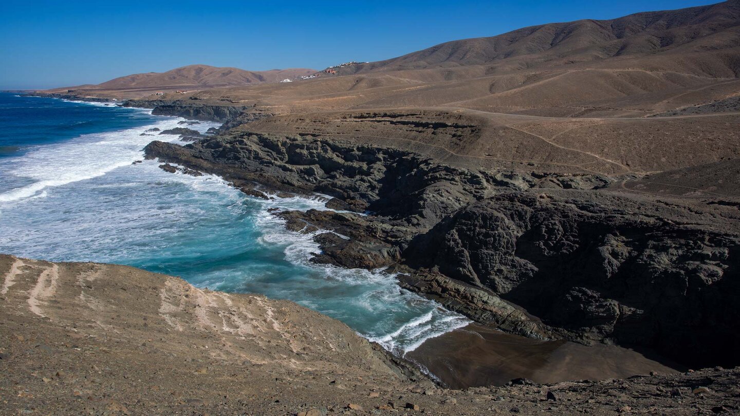 Panorama auf der Wanderung von Aguas Verdes auf Fuerteventura