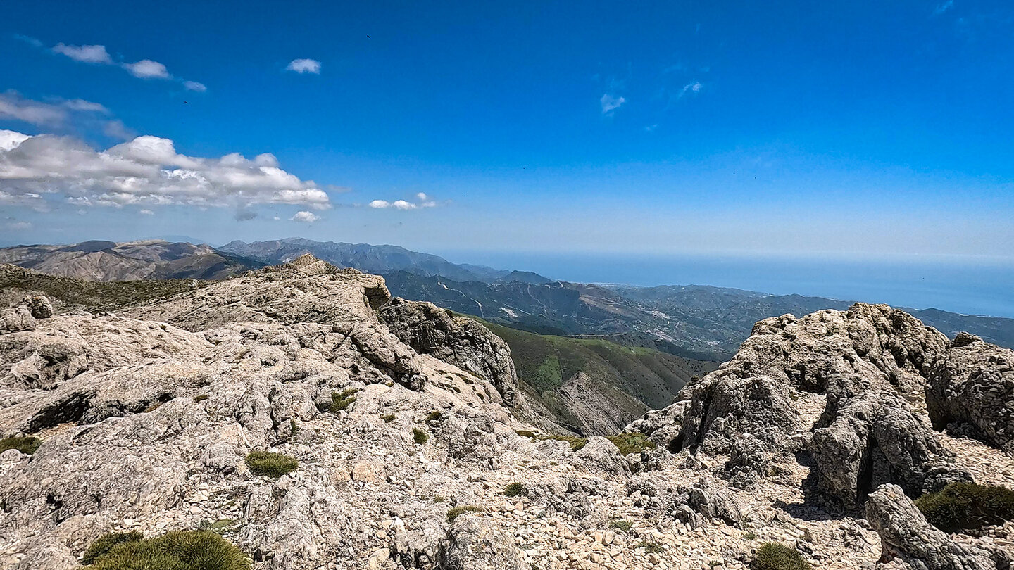 Ausblick auf den Tajo Volaero am La Maroma Ausblick auf den Tajo Volaero am La Maroma