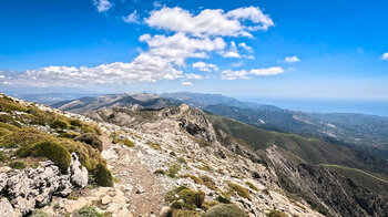 Bergpanorama der Sierra Almijara