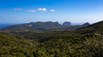 Aussicht am Macchabée Trail