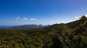Aussicht vom Wanderweg - Machabee Trail