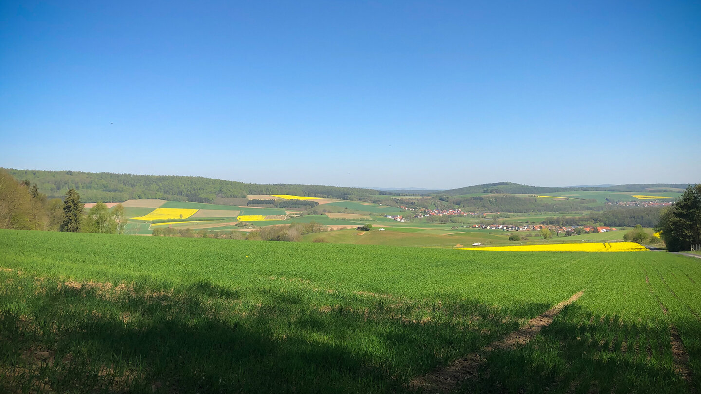Ausblick übers Schlitzerland