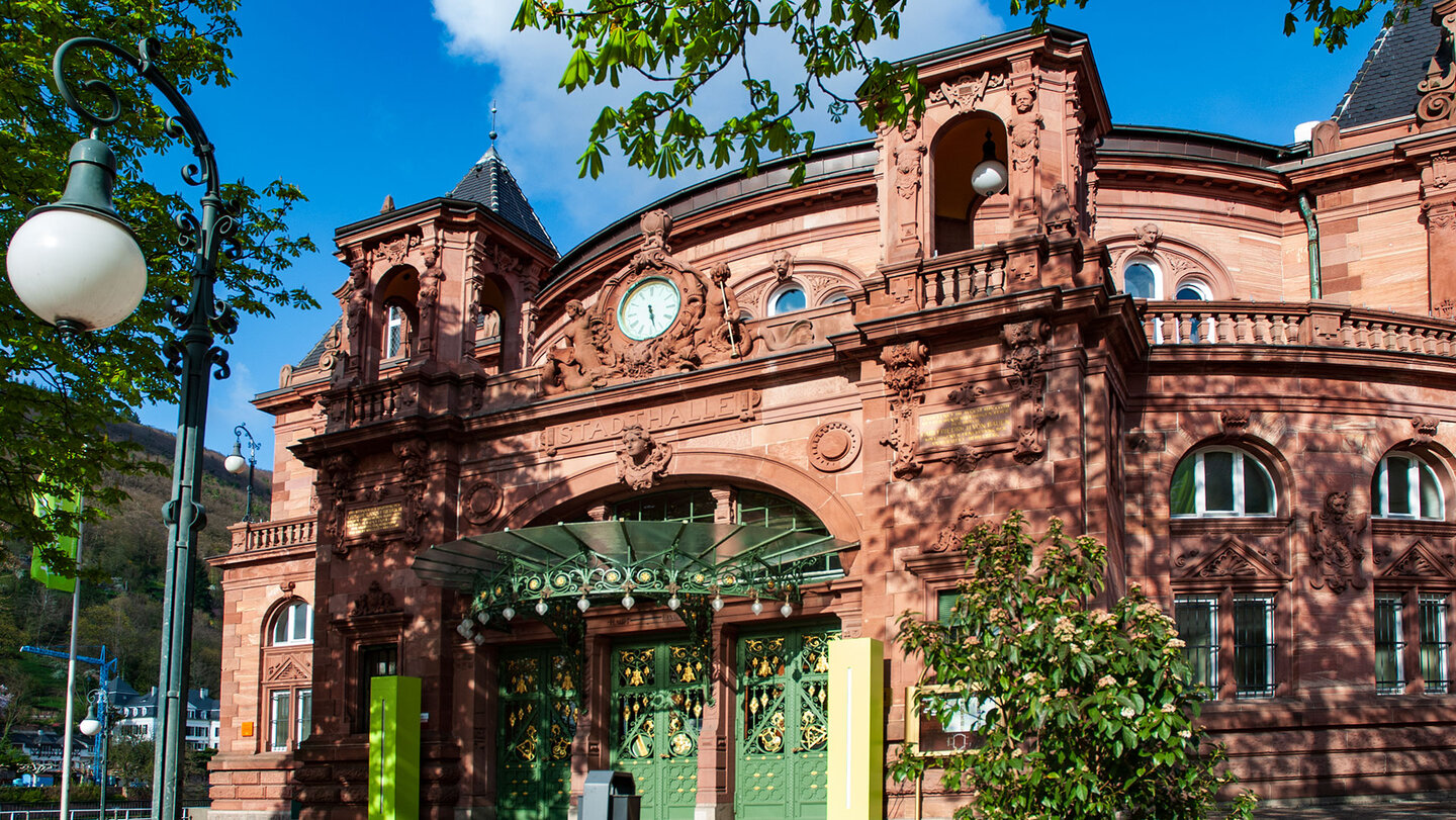 die Heidelberger Stadthalle Heidelberger Stadthalle