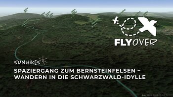 Spaziergang zum Bernsteinfelsen – Flyover