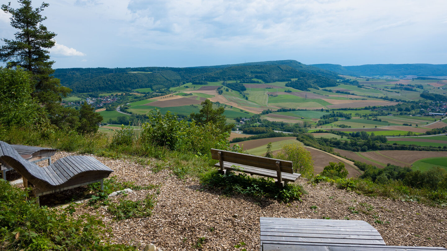 weiter Ausblick von der Otilienhöhe