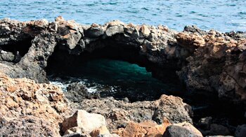 Felsformation bei Charco del Palo auf Lanzarote