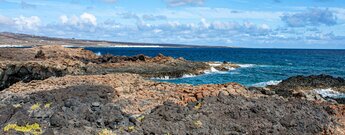 auf dem Weg nach Charco del Palo auf Lanzarote