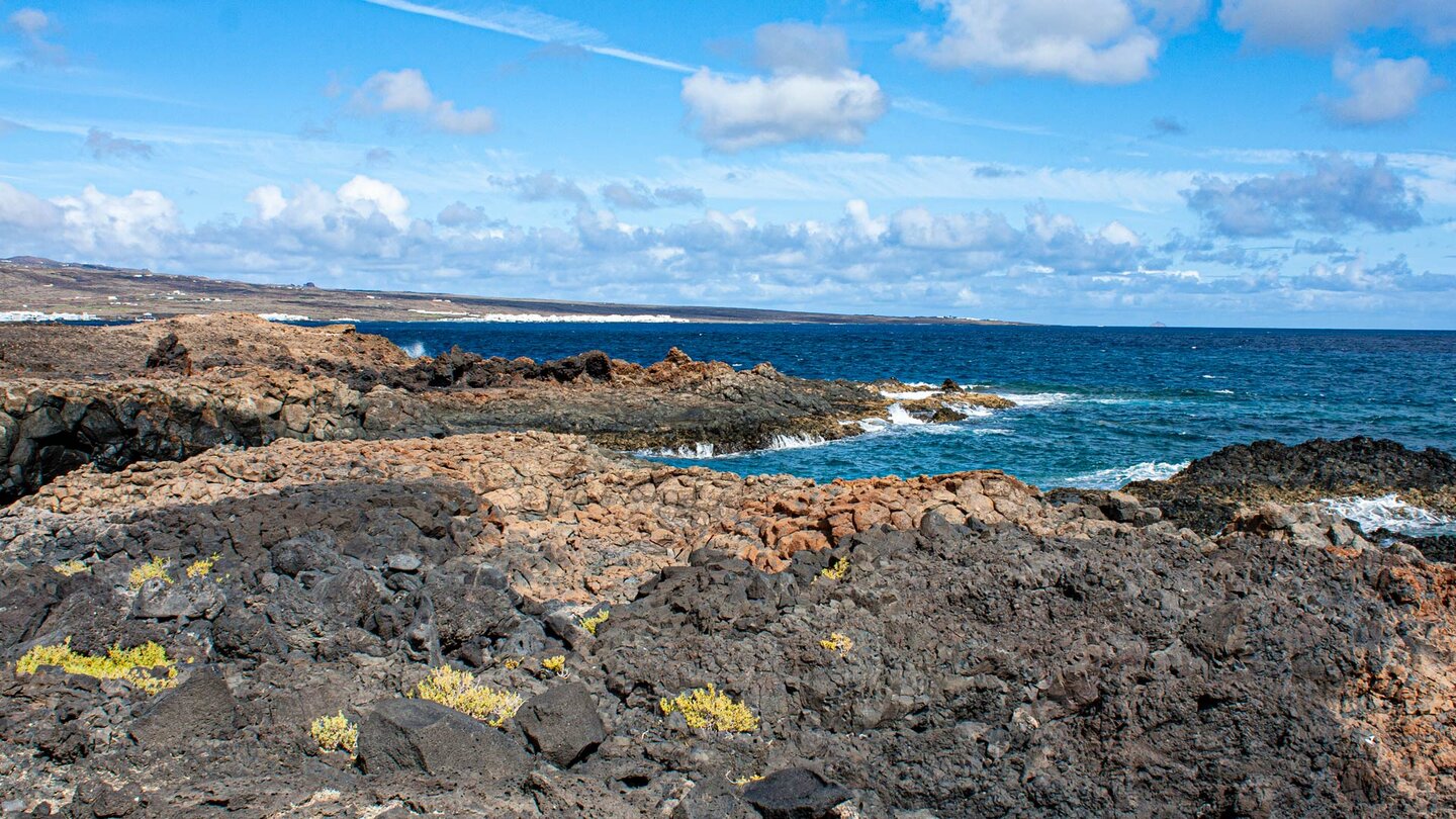 auf dem Weg nach Charco del Palo auf Lanzarote