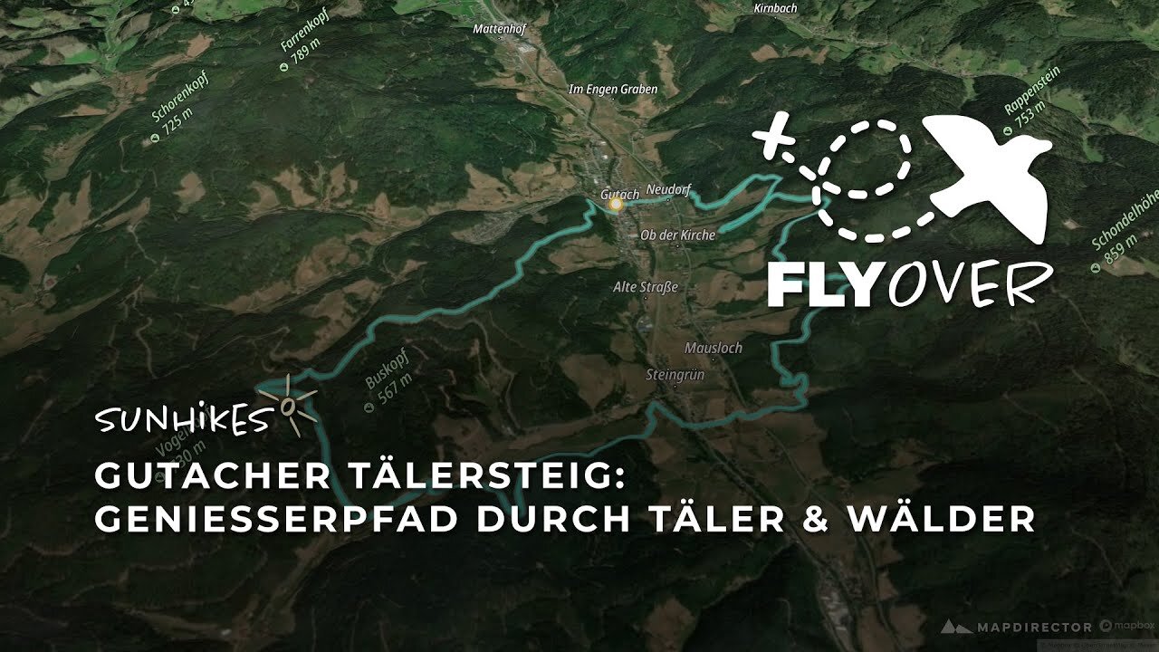 Genießerpfad Gutacher Tälersteig – Flyover