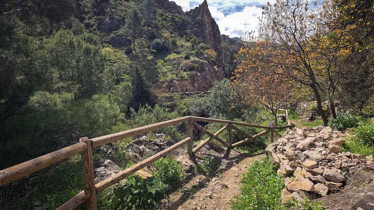 Wanderweg am Rio Cuadros bei Bedmar
