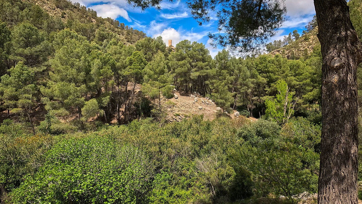 Torreón de Cuadros am Rio Cuadros bei Bedmar