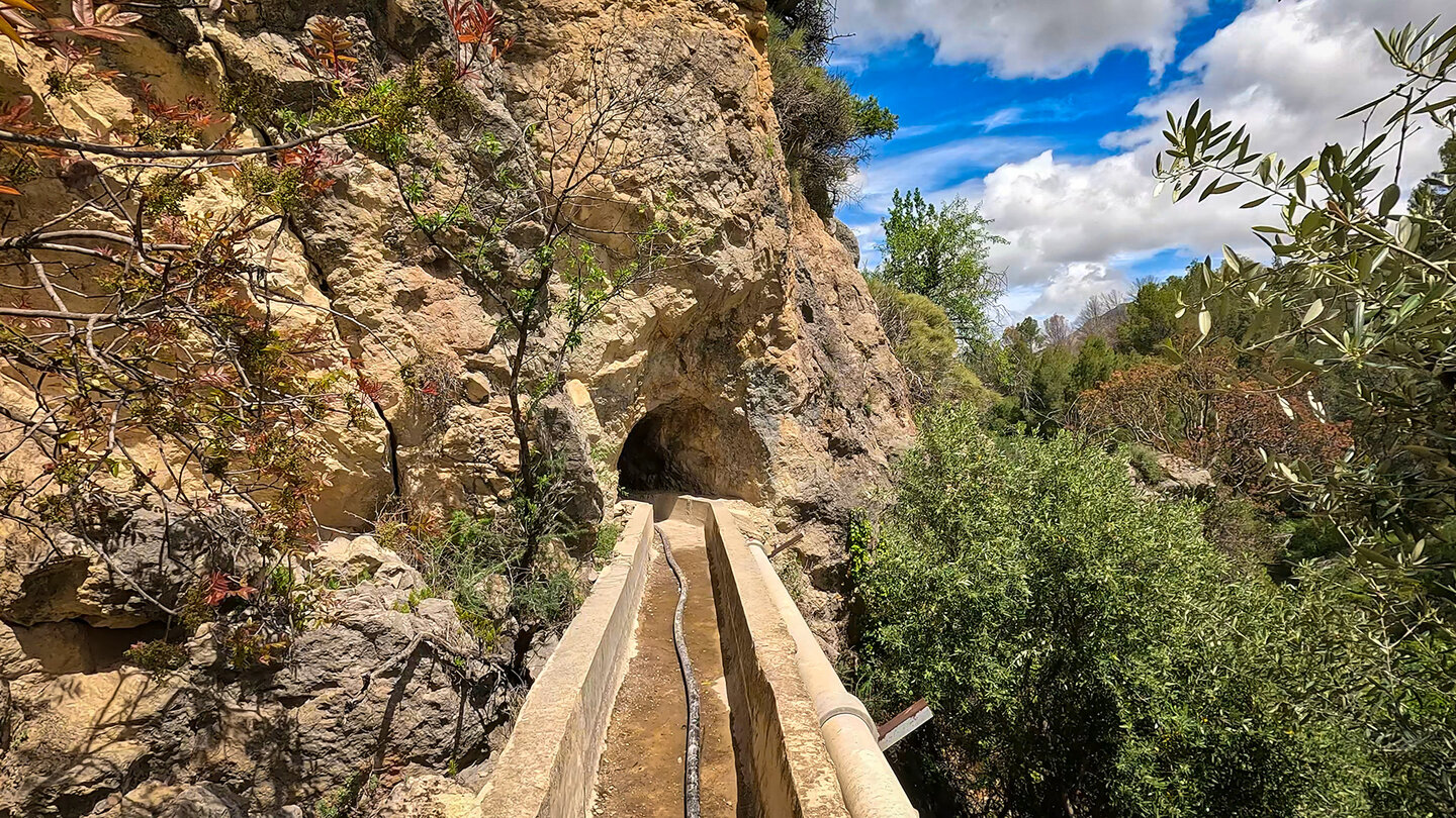 Kanalwanderung am Rio Cuadros bei Bedmar