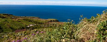 Blick von Gallegos auf La Palma auf den Atlantik