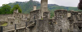 Castel Grande auf dem San Michele-Hügel
