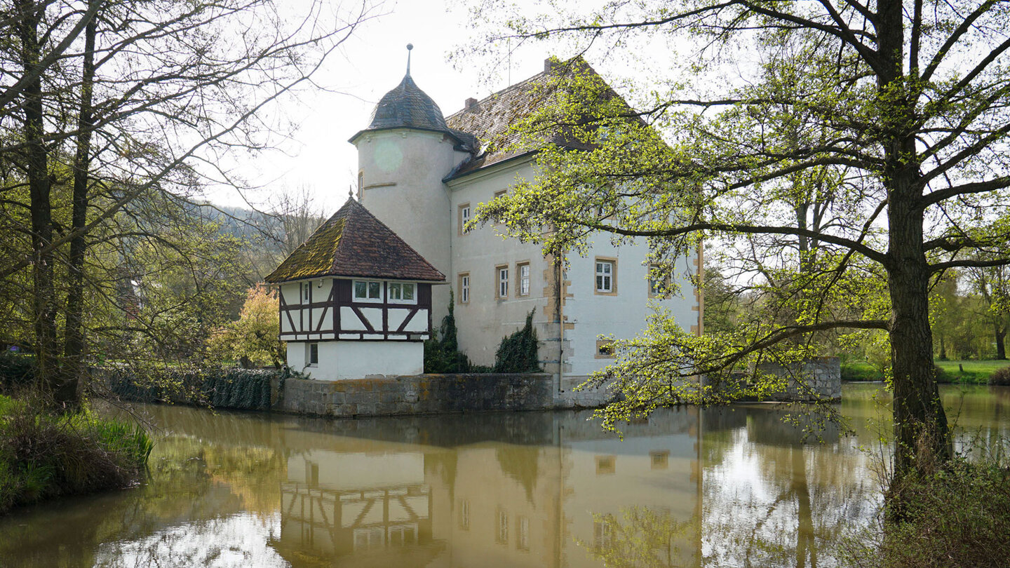 Wasserschloss Kleinbardorf am Nordwestrand der Haßberge Wasserschloss Kleinbardorf