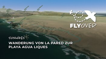 Bizarre Sandsteinwelten im 3D-Flyover: Entdecke die magischen Dünen von Agua Liques