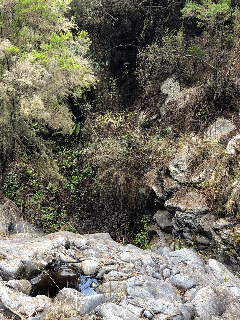 Wasserbecken im Barranco de los Hombres