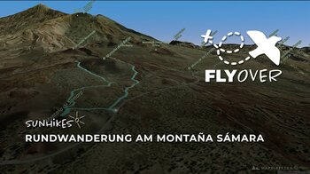 Magische Vulkanlandschaft Teneriffas: Die Rundtour am Montaña Sámara im Flyover Video