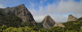 die Vulkanschlote des Monumento Natural de los Roques