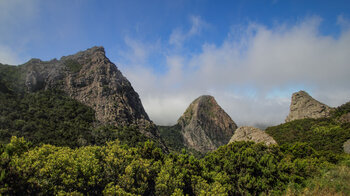 die Vulkanschlote des Monumento Natural de los Roques