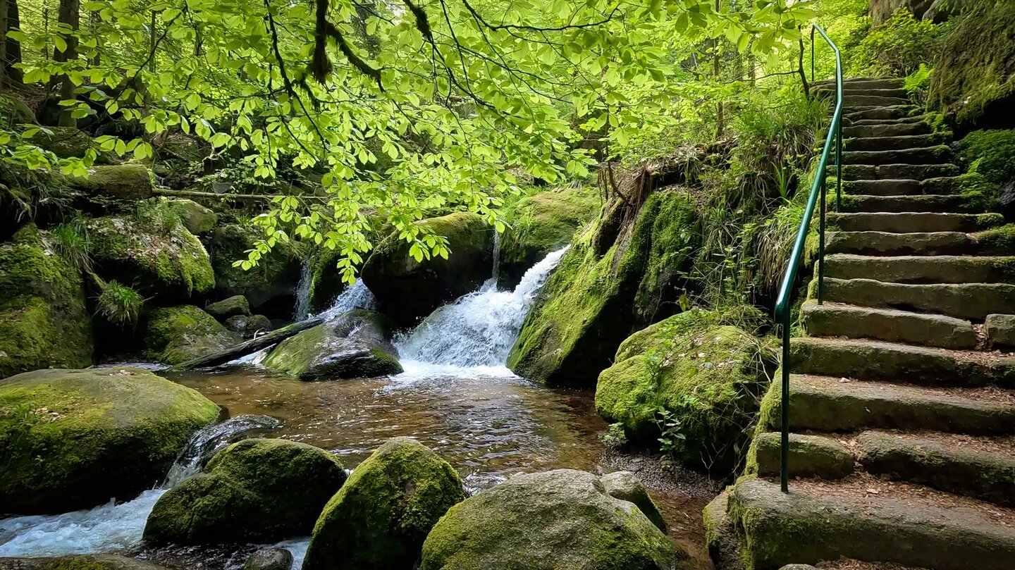 Gertelbacher Runde über Steintreppen