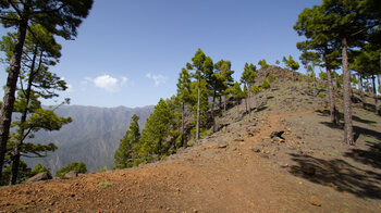 Wanderweg entlang des Höhenkamms des Pico Bejenado