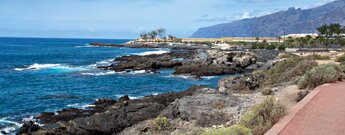 der Paseo Maritimo in Alcalá auf Teneriffa