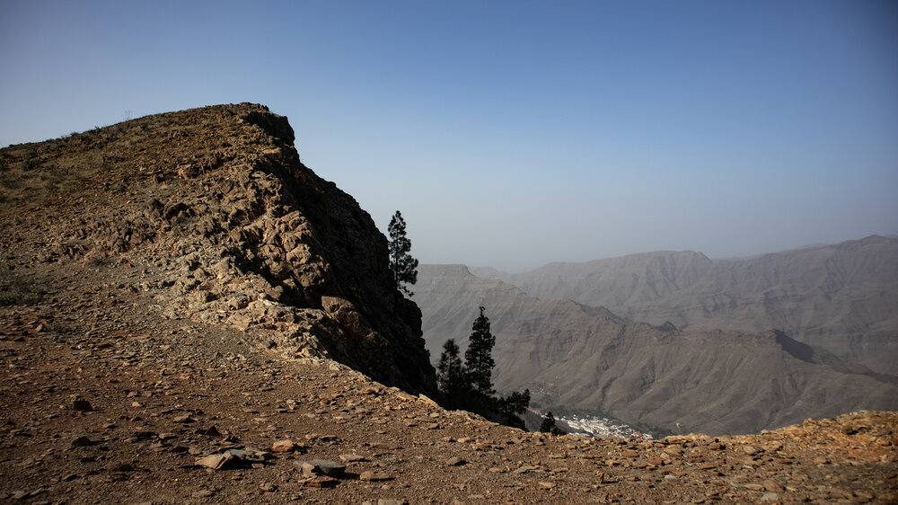 Ausblick Degollada de las Lapas auf Mogán