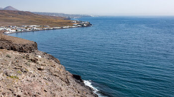 Playa Quemada an der Südküste der Insel Lanzarote