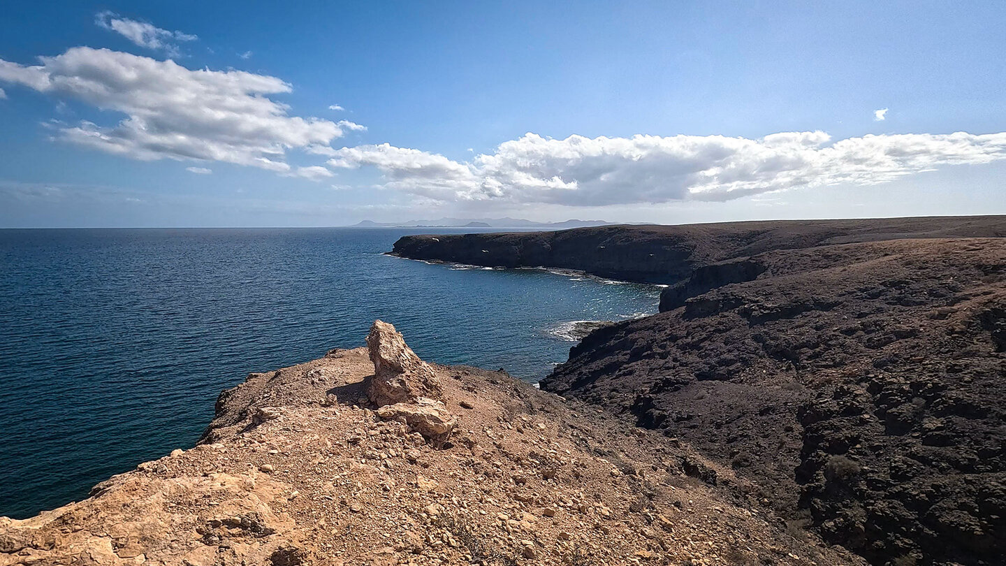 Wanderung im Ajaches mit Blick auf Fuerteventura